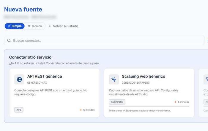 Real Konnet Core screen to connect an API: AI-guided wizard, web capture, and native MCP server